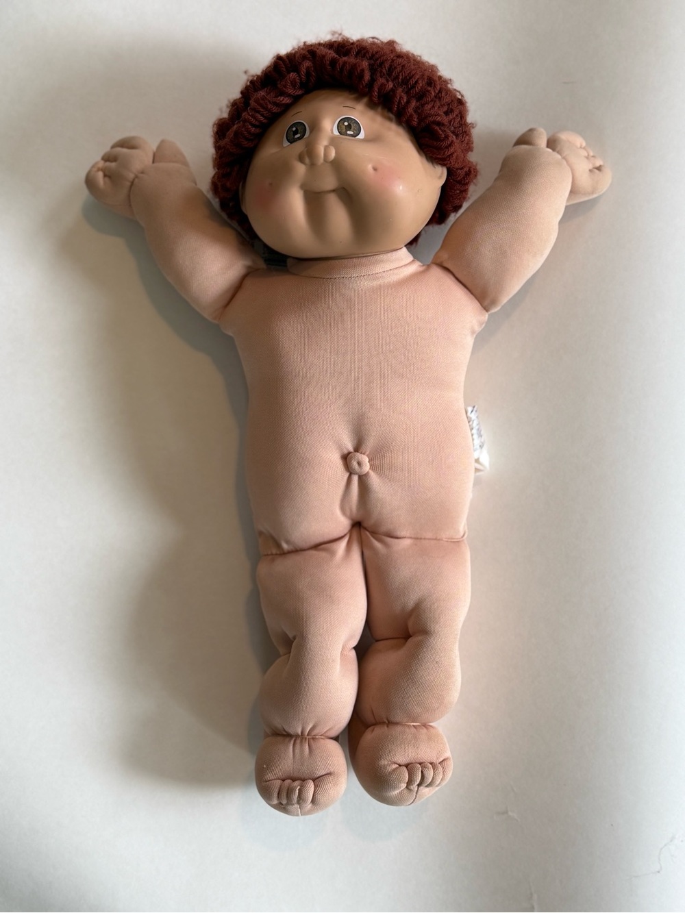 Cabbage Patch Doll No Clothes short red hair